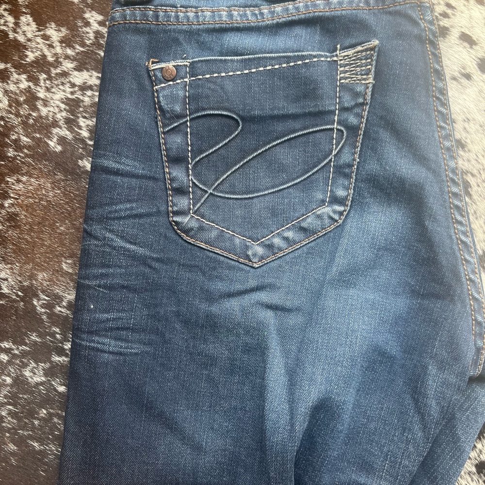 Stetson Dark Blue Flare Jeans